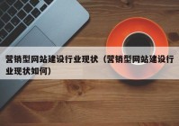 营销型网站建设行业现状（营销型网站建设行业现状如何）