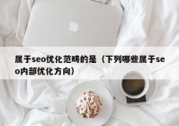 属于seo优化范畴的是（下列哪些属于seo内部优化方向）